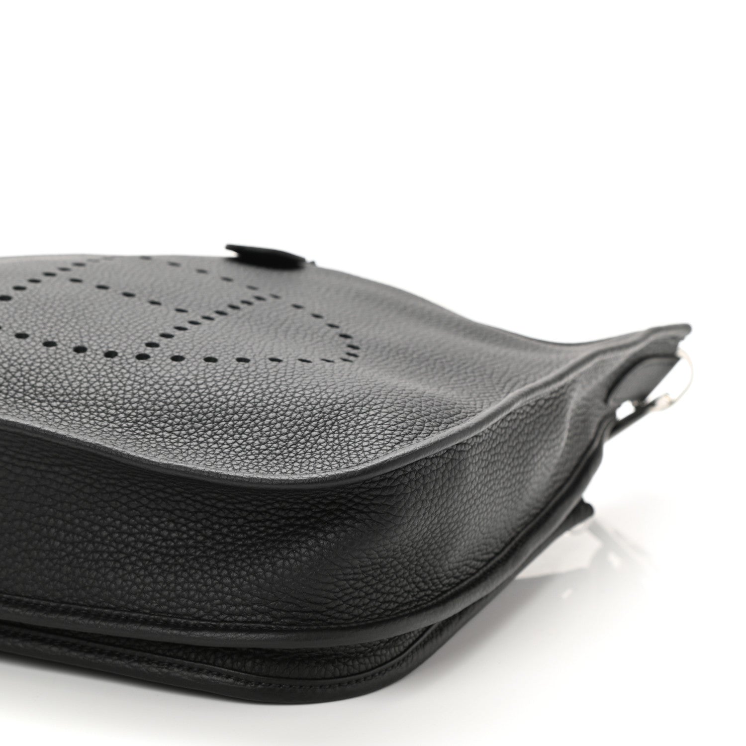 Hermes Taurillon Clemence Evelyne III PM Black 10 of 11