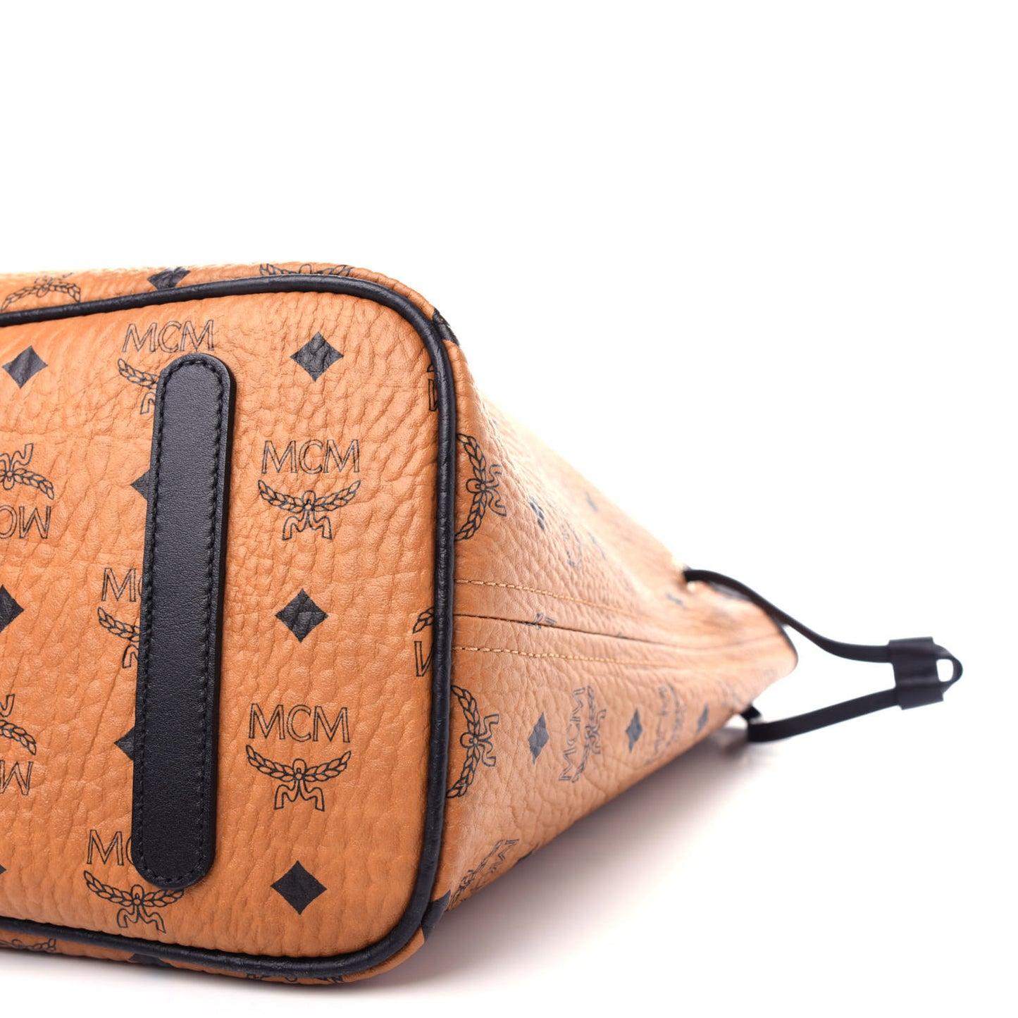 Visetos Medium Project Reversible Shopper Tote Cognac