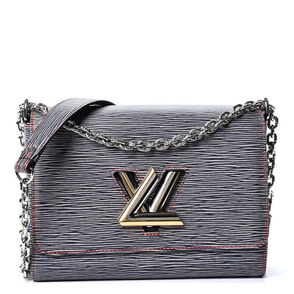 Louis Vuitton Epi Twist Shoulder Bag MM Denim Dark 1 of 10