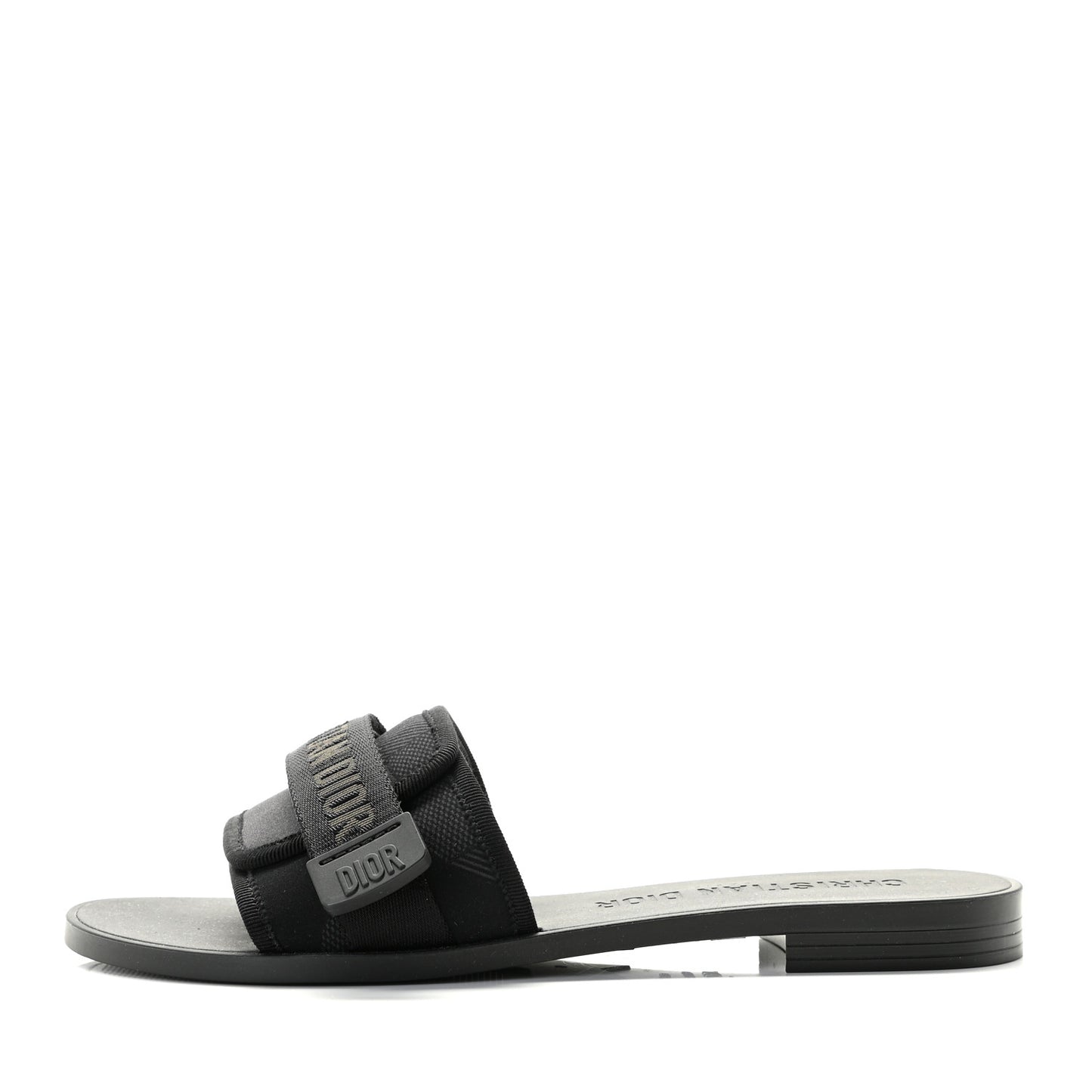 Technical Stretch Fabric Camouflage Dio(r)evolution Slide Sandals 39 Black Military