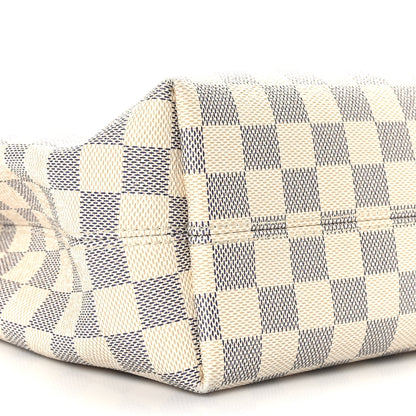Louis Vuitton Damier Azur Graceful PM Rose Ballerine 7 of 8