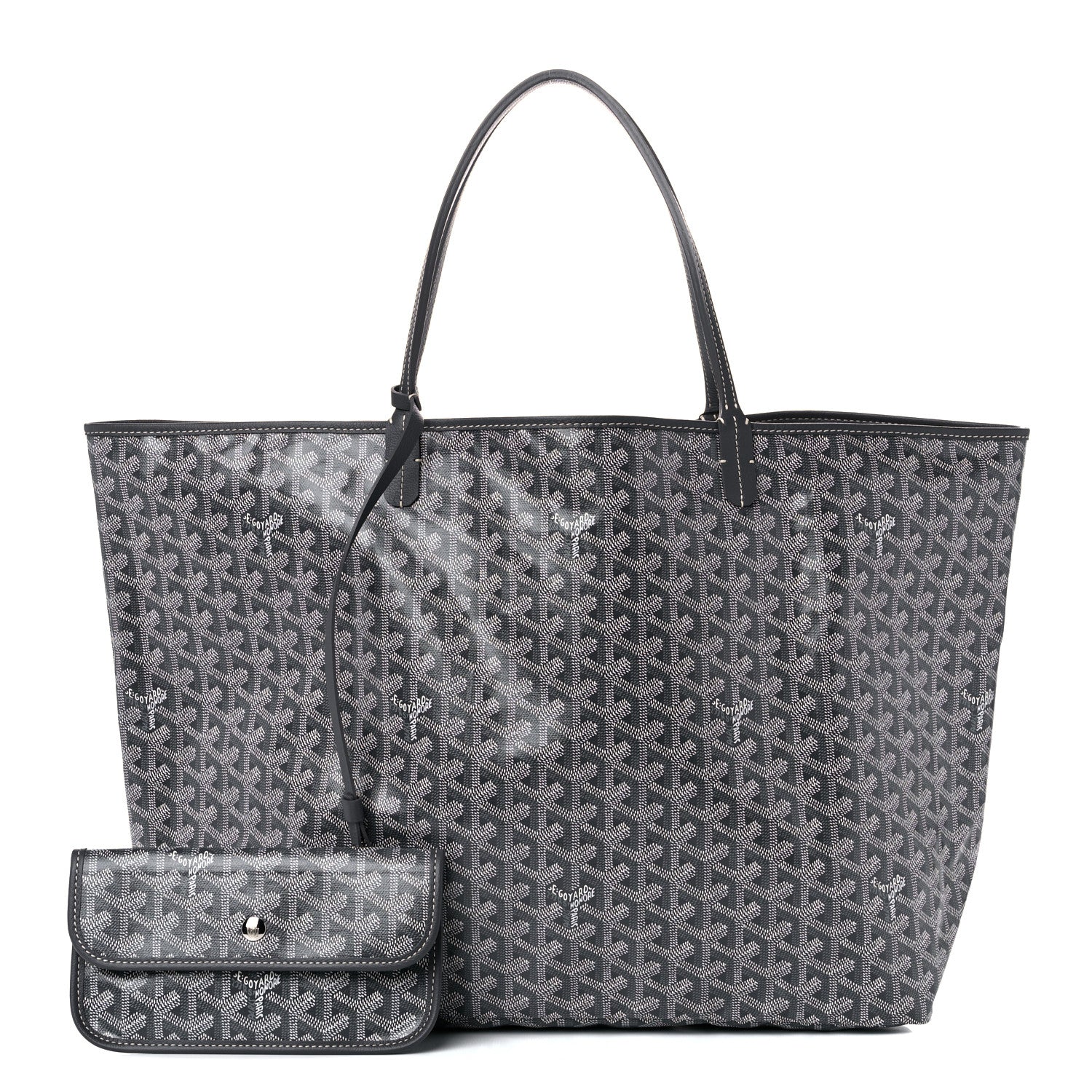 Goyard Goyardine Saint Louis GM Grey 1 of 9