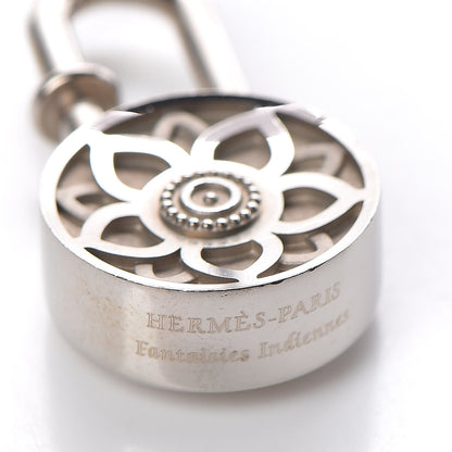 Hermes Palladium Lotus Cadena Lock 3 of 4
