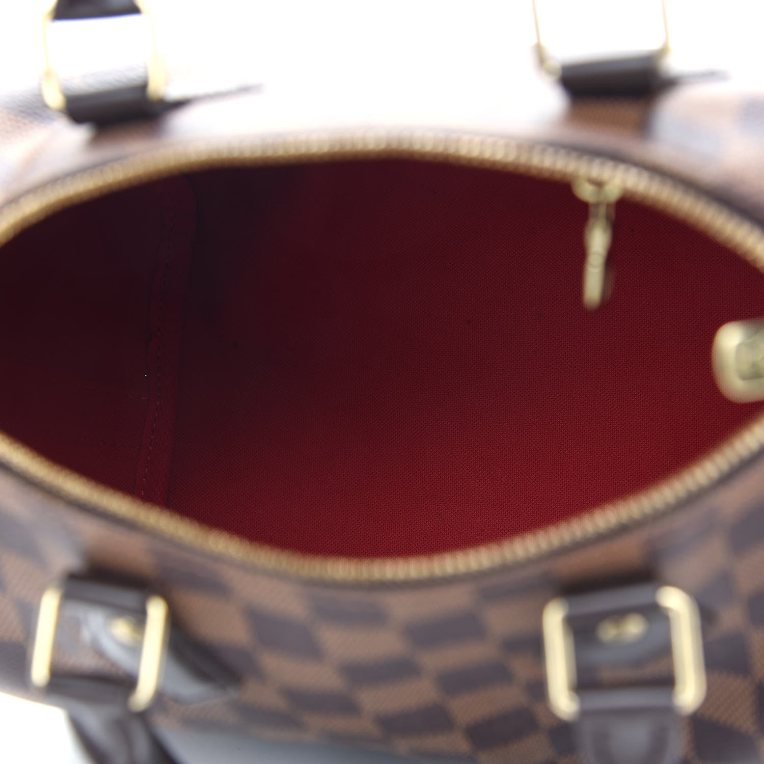 Louis Vuitton Damier Ebene Speedy Bandouliere 25 5 of 8