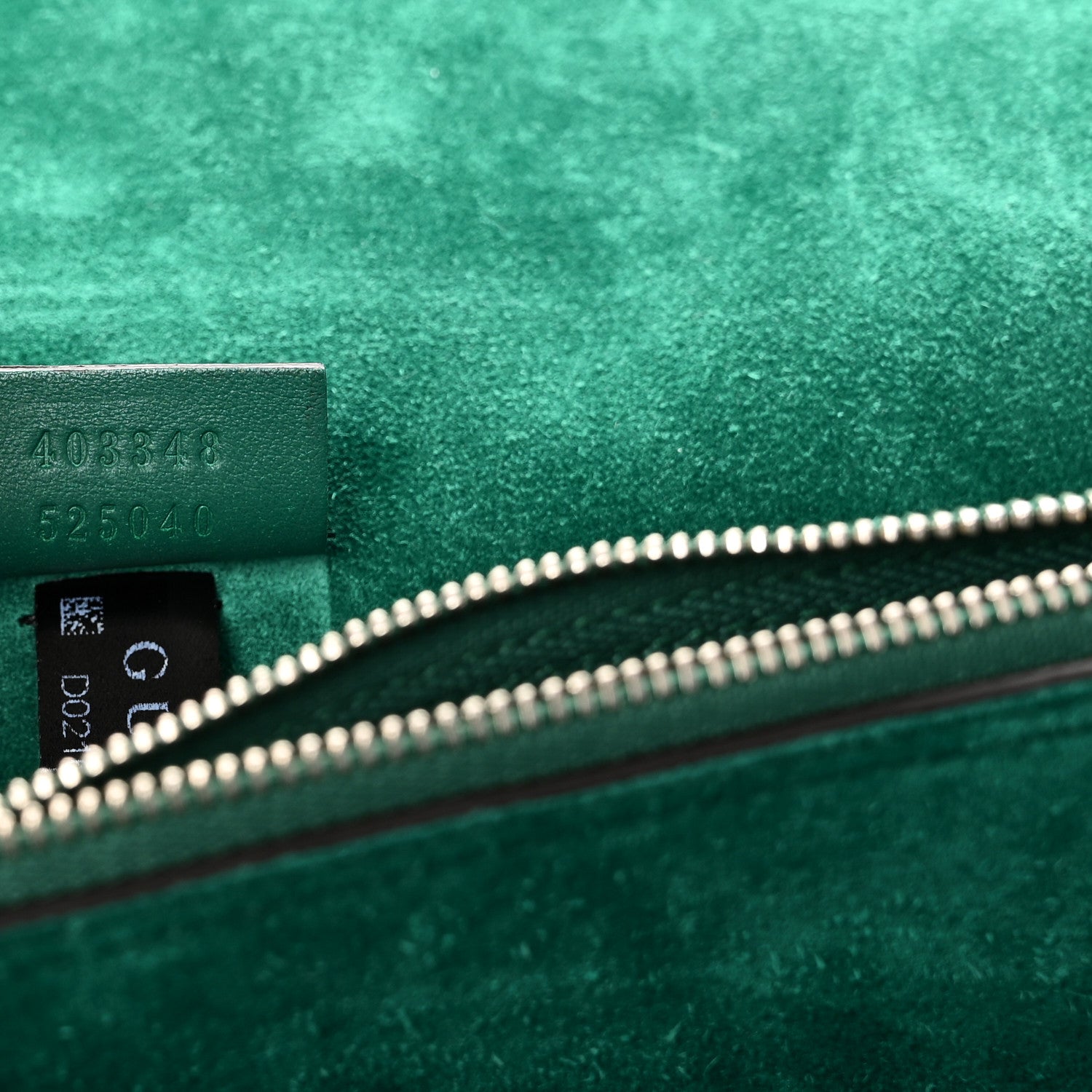 Gucci GG Supreme Monogram Embroidered Medium Dionysus Shoulder Bag Emerald 7 of 11