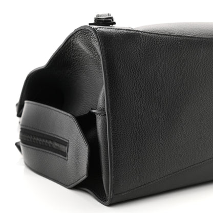 Balenciaga Grained Calfskin Neo Classic Black Hardware Medium City Black 9 of 10