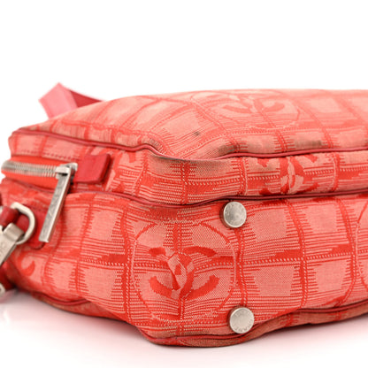 Chanel Nylon Small Travel Tote Red 12 of 18
