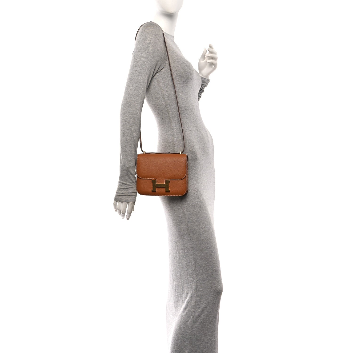 Hermes Epsom Constance 18 Gold 2 of 11