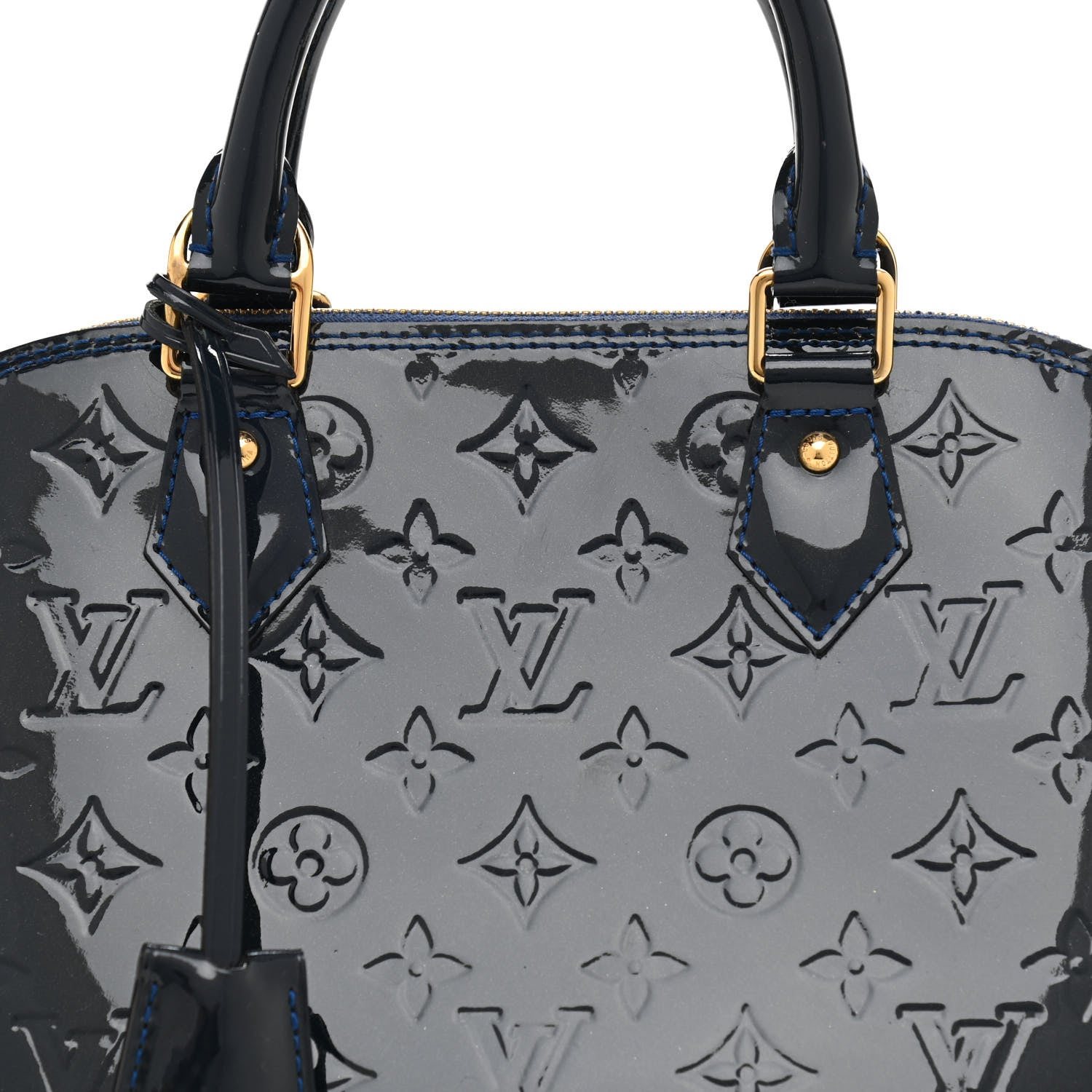 Louis Vuitton Vernis Alma PM Grand Blue 8 of 10