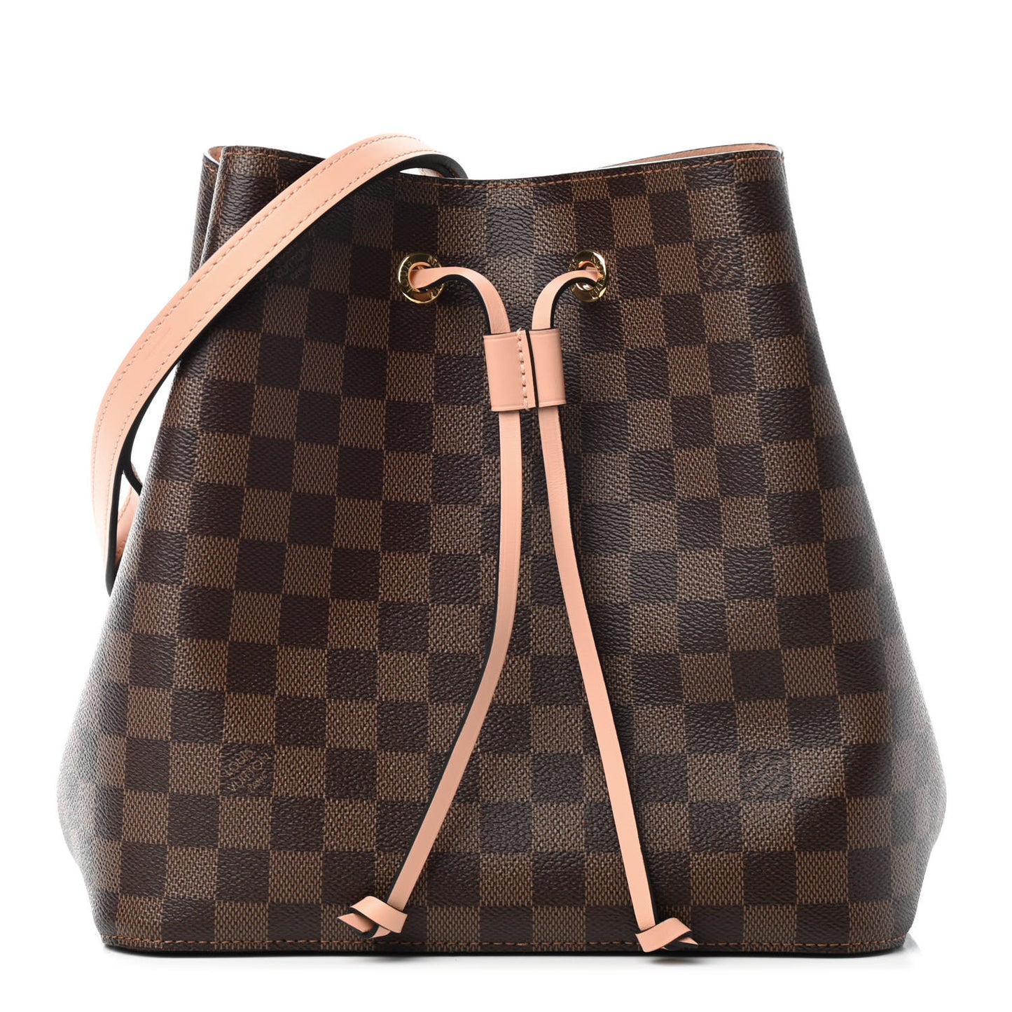Damier Ebene Neonoe MM Venus Pink