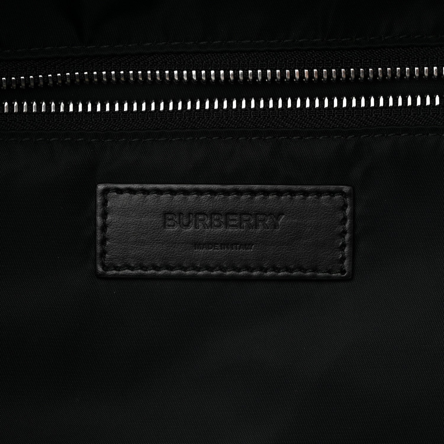 Burberry Coated Canvas Horseferry Print Extra Large Bum Bag Black 6 of 10