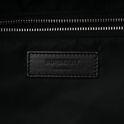 Burberry Coated Canvas Horseferry Print Extra Large Bum Bag Black 6 of 10