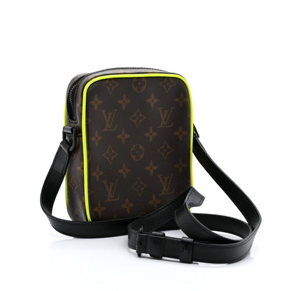 Louis Vuitton Monogram Macassar Christopher Wearable Wallet Fluorescent  Yellow 3 of 9