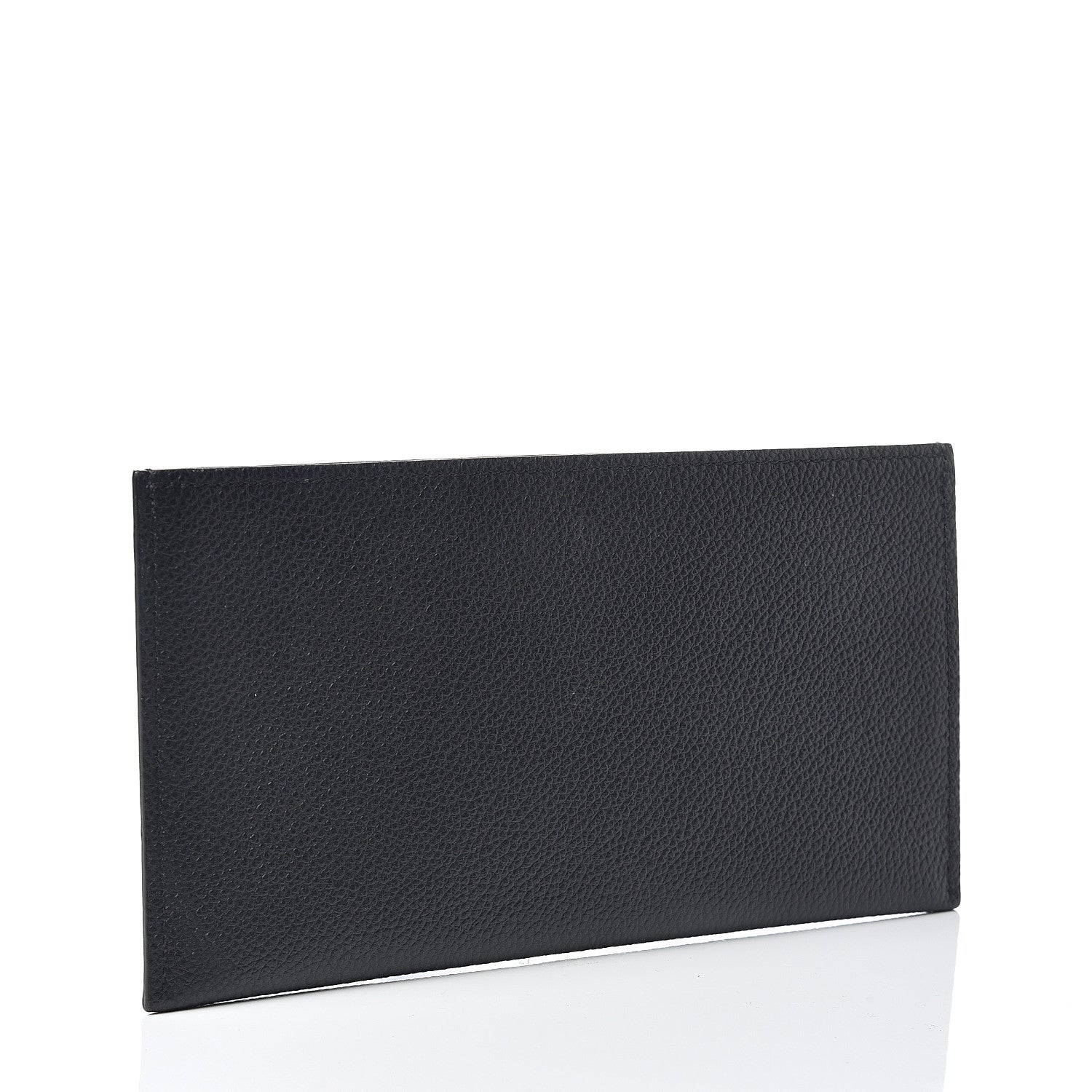 Louis Vuitton Calfskin Felicie Chain Wallet Card Holder Insert Black 2 of 5