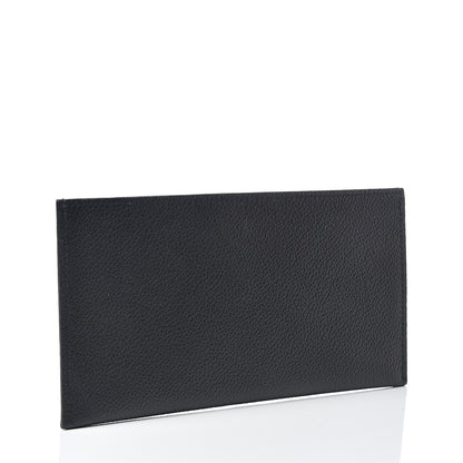 Louis Vuitton Calfskin Felicie Chain Wallet Card Holder Insert Black 2 of 5