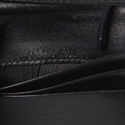 Gucci Calfskin Matelasse GG Marmont Card Case Wallet Black 7 of 7
