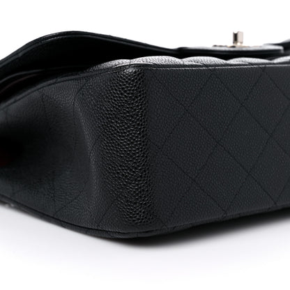 Chanel Caviar Quilted Jumbo Double Flap Black 8 of 10