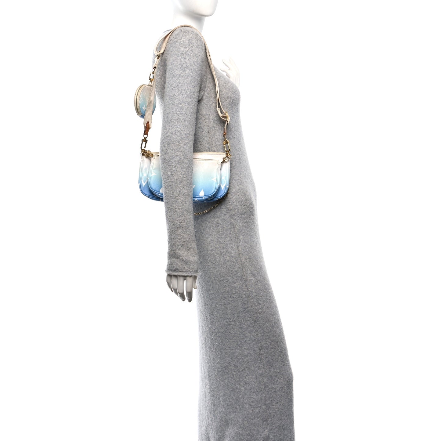 Monogram Giant By The Pool Multi Pochette Accessories Blue