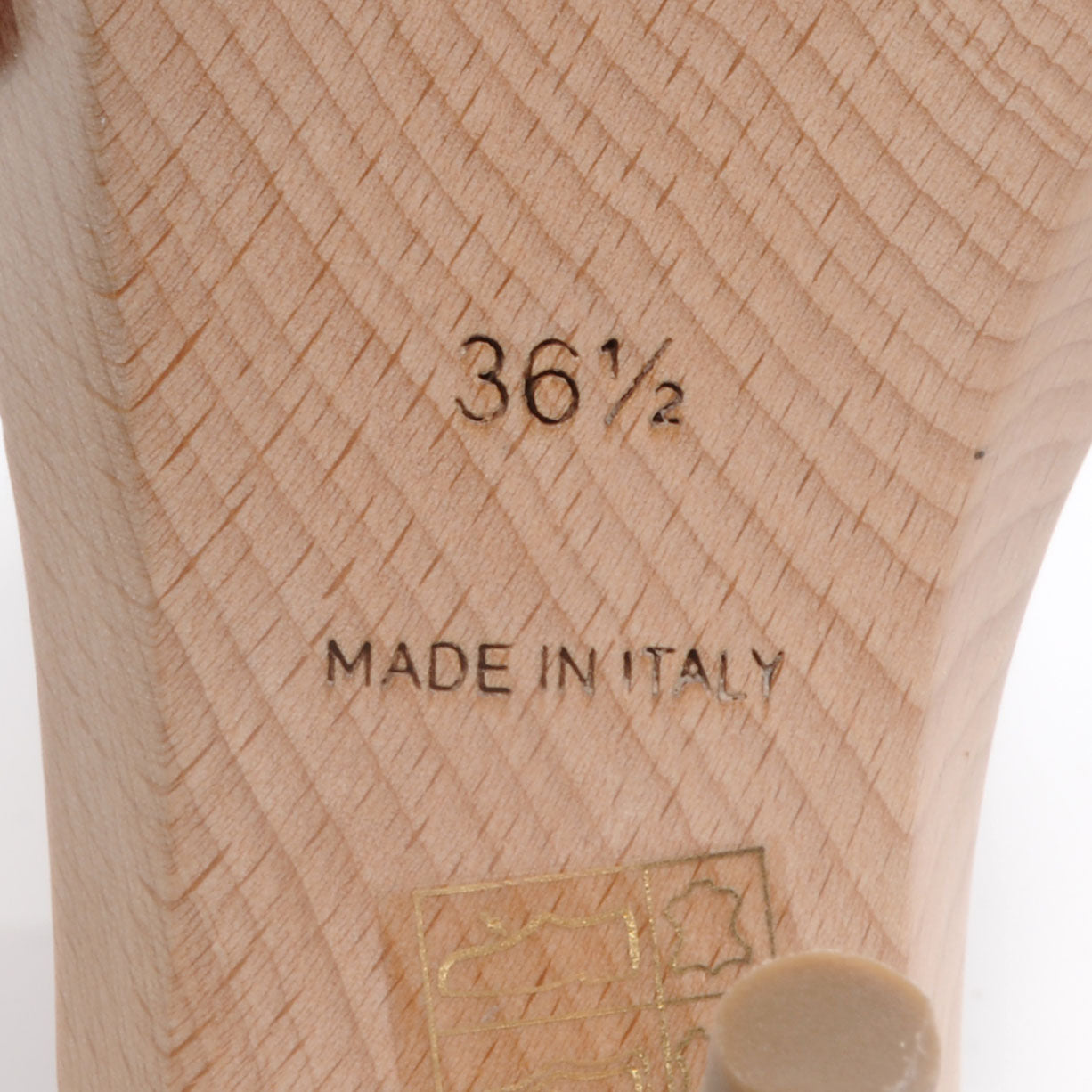 Louis Vuitton Wooden Leather Sandals 36.5 6 of 7