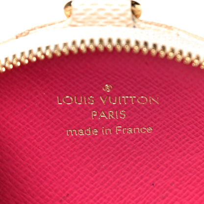Louis Vuitton Damier Azur 2021 Christmas Animation Hollywood Bag Charm Fuchsia 5 of 6