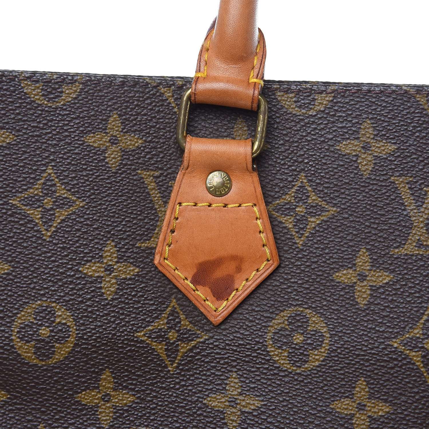 Louis Vuitton Monogram Sac Plat 12 of 18