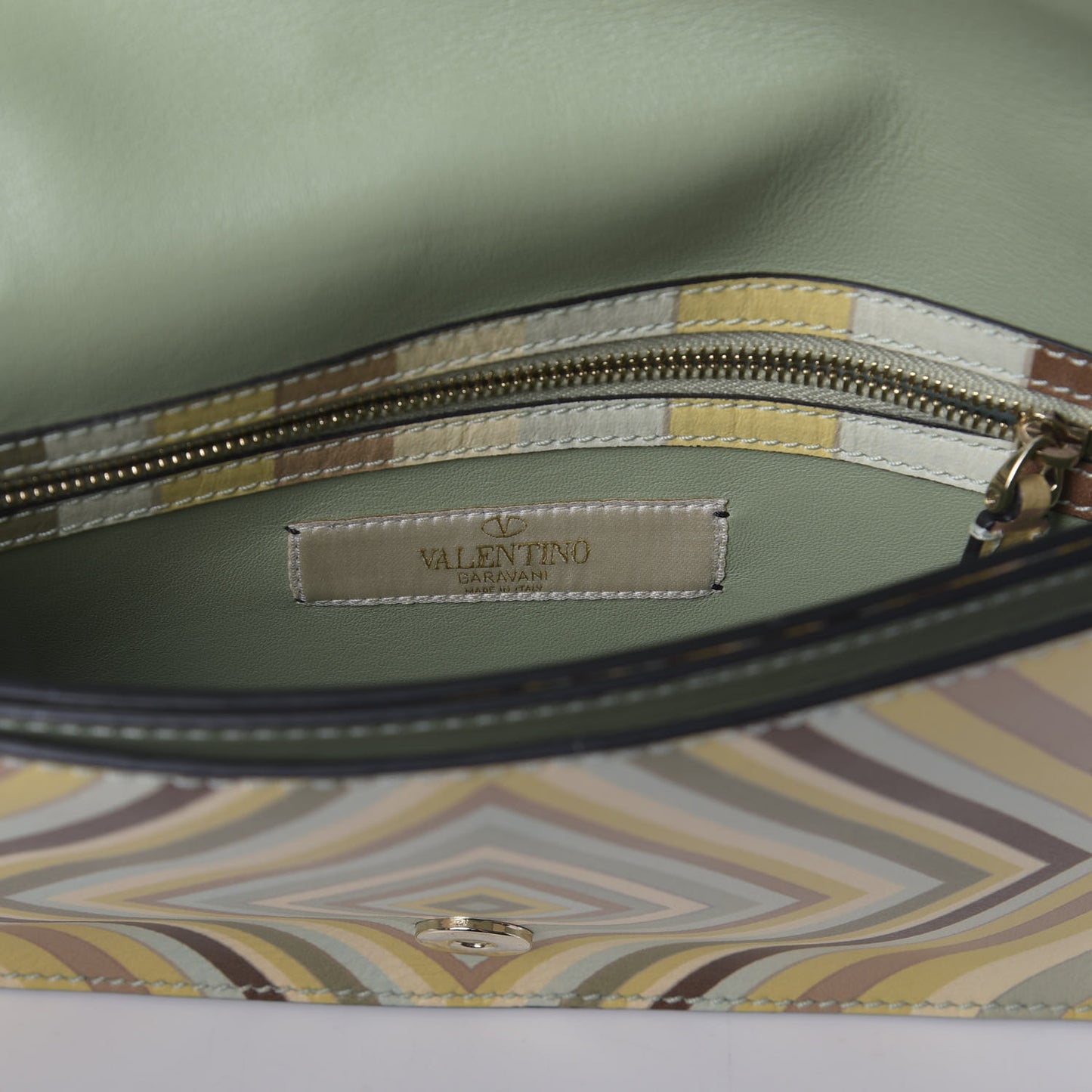Nappa Native Couture 1975 Rockstud Wristlet Clutch Multicolor