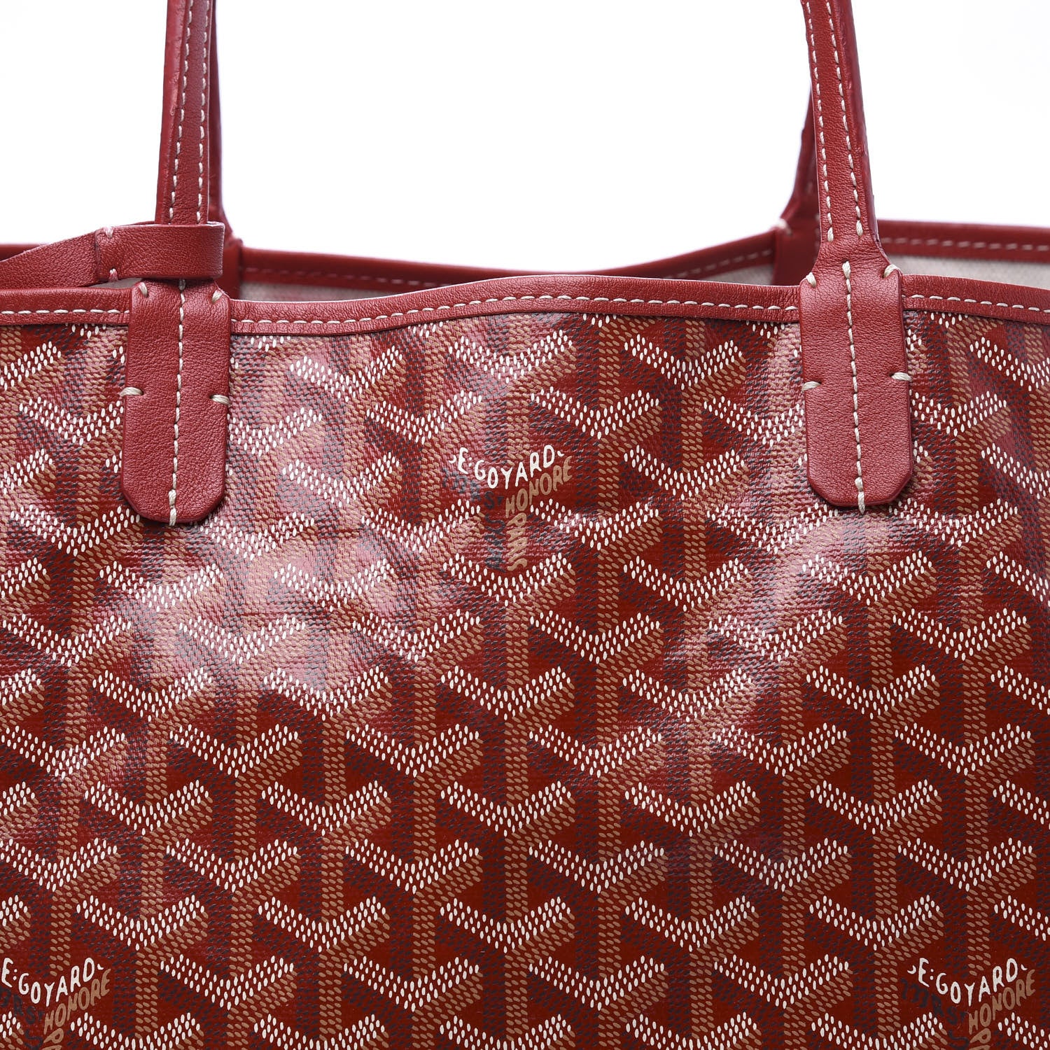 Goyard Goyardine Saint Louis PM Red 15 of 15
