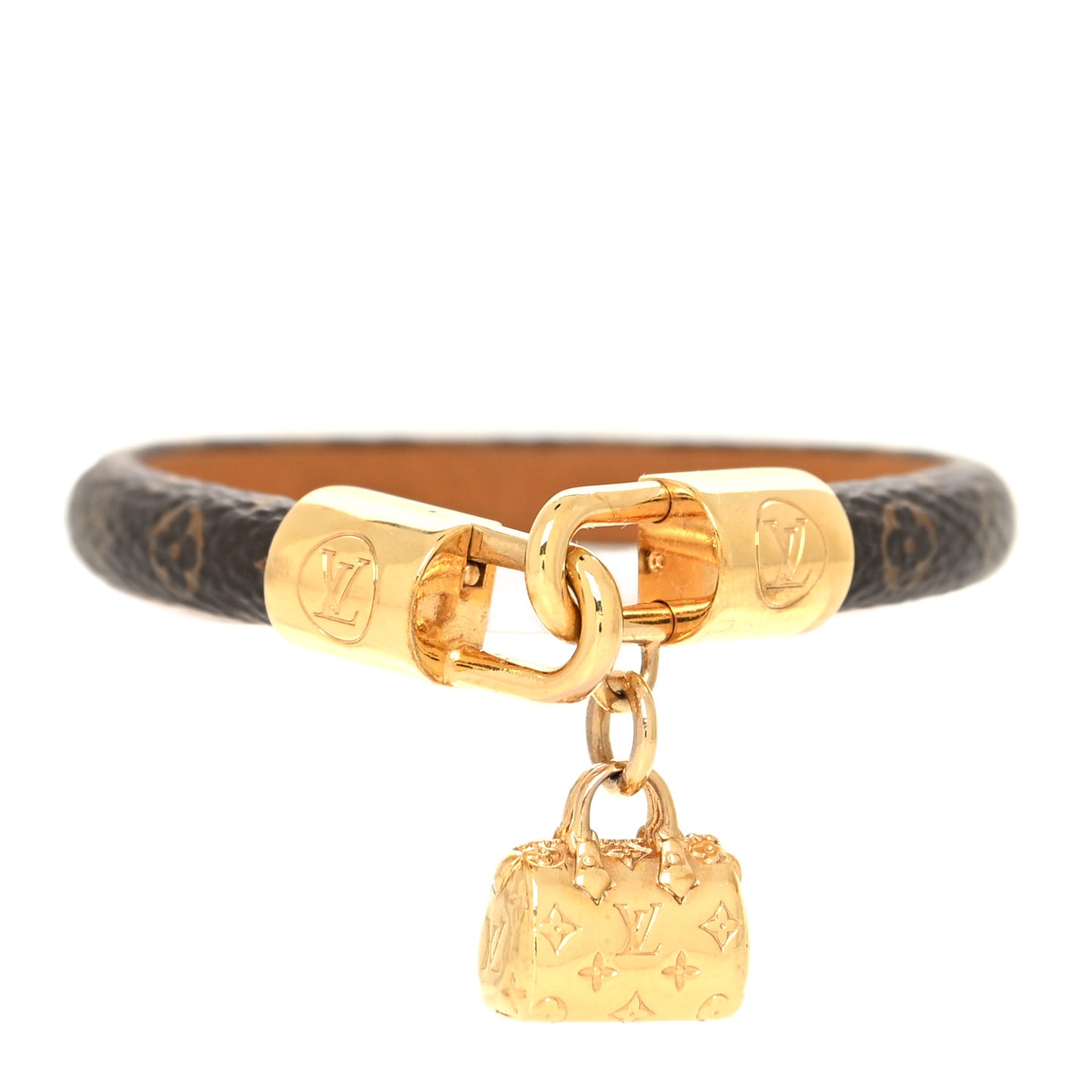 Monogram Speedy Charm Bracelet 17