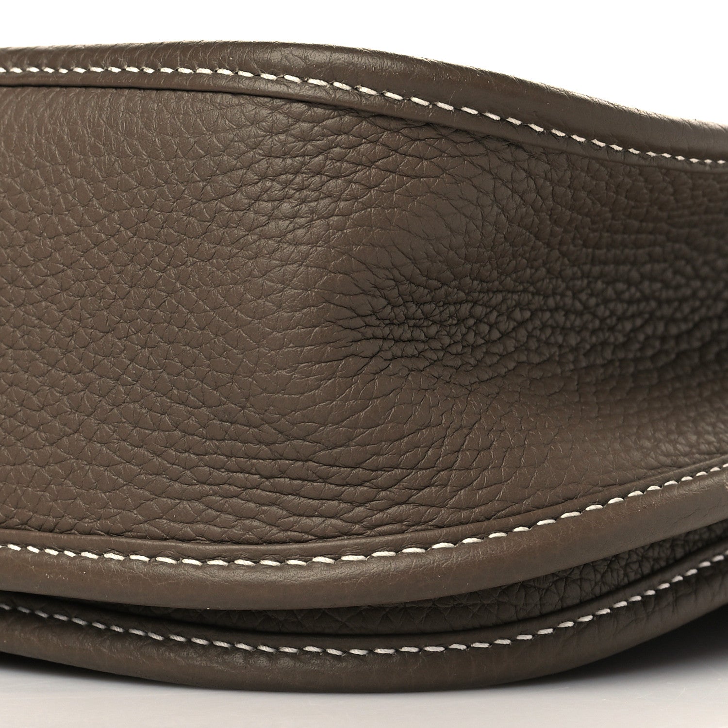 Hermes Taurillon Clemence Evelyne III PM Etoupe 9 of 10