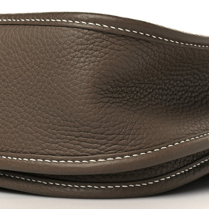 Hermes Taurillon Clemence Evelyne III PM Etoupe 9 of 10