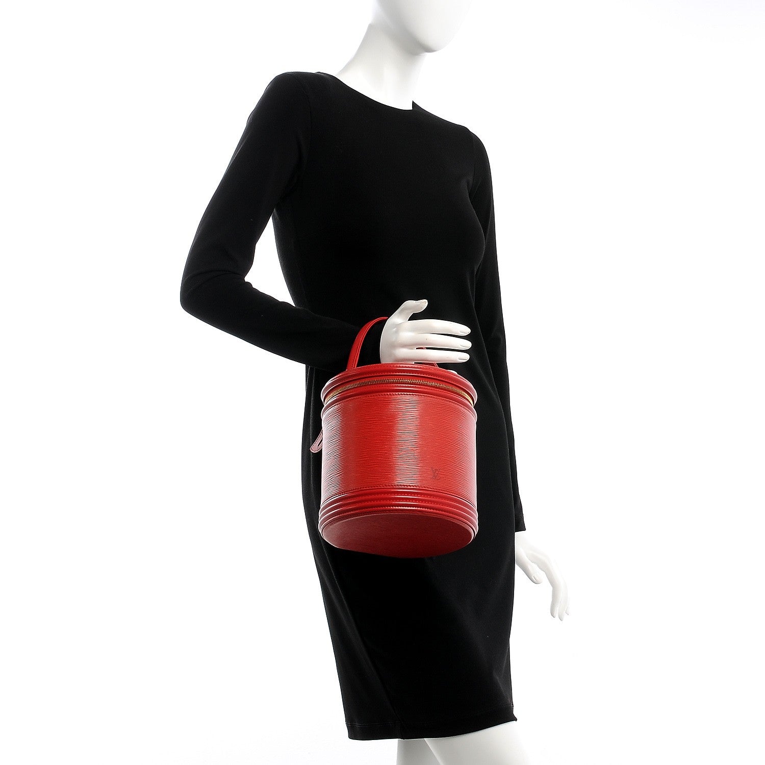 Louis Vuitton Epi Cannes Castillan Red 2 of 6