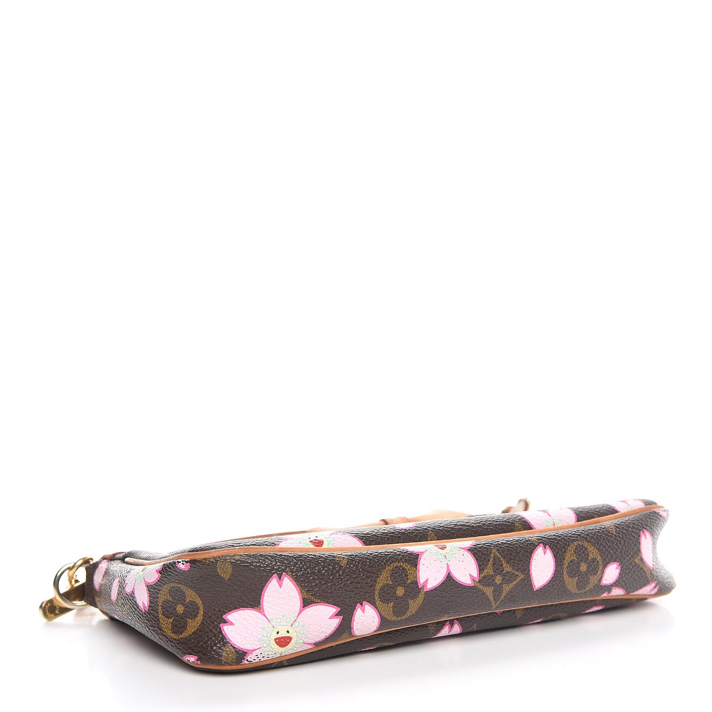 Monogram Cherry Blossom Pochette Accessories Brown
