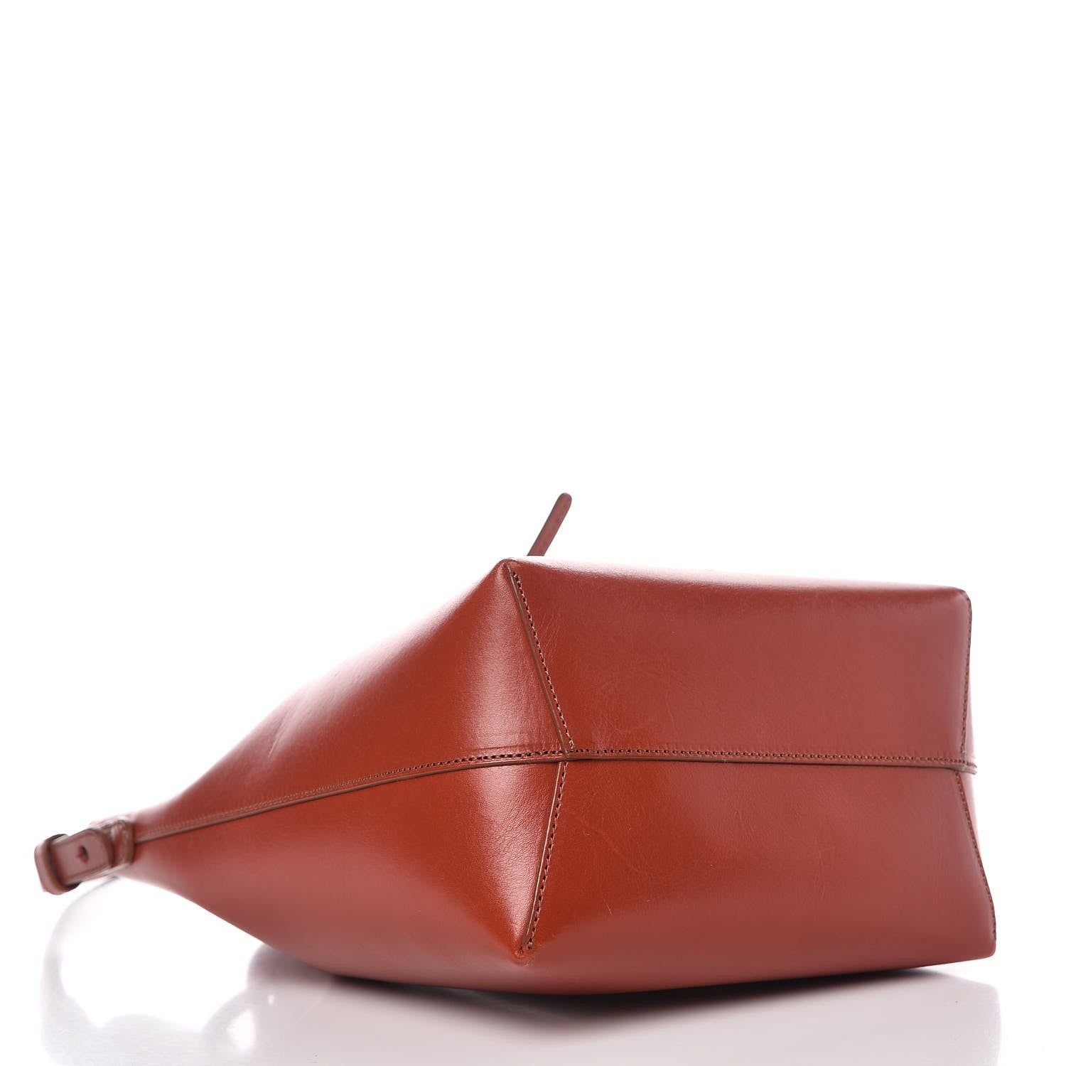 Mansur Gavriel Calfskin Mini Bucket Bag Saddle 4 of 10