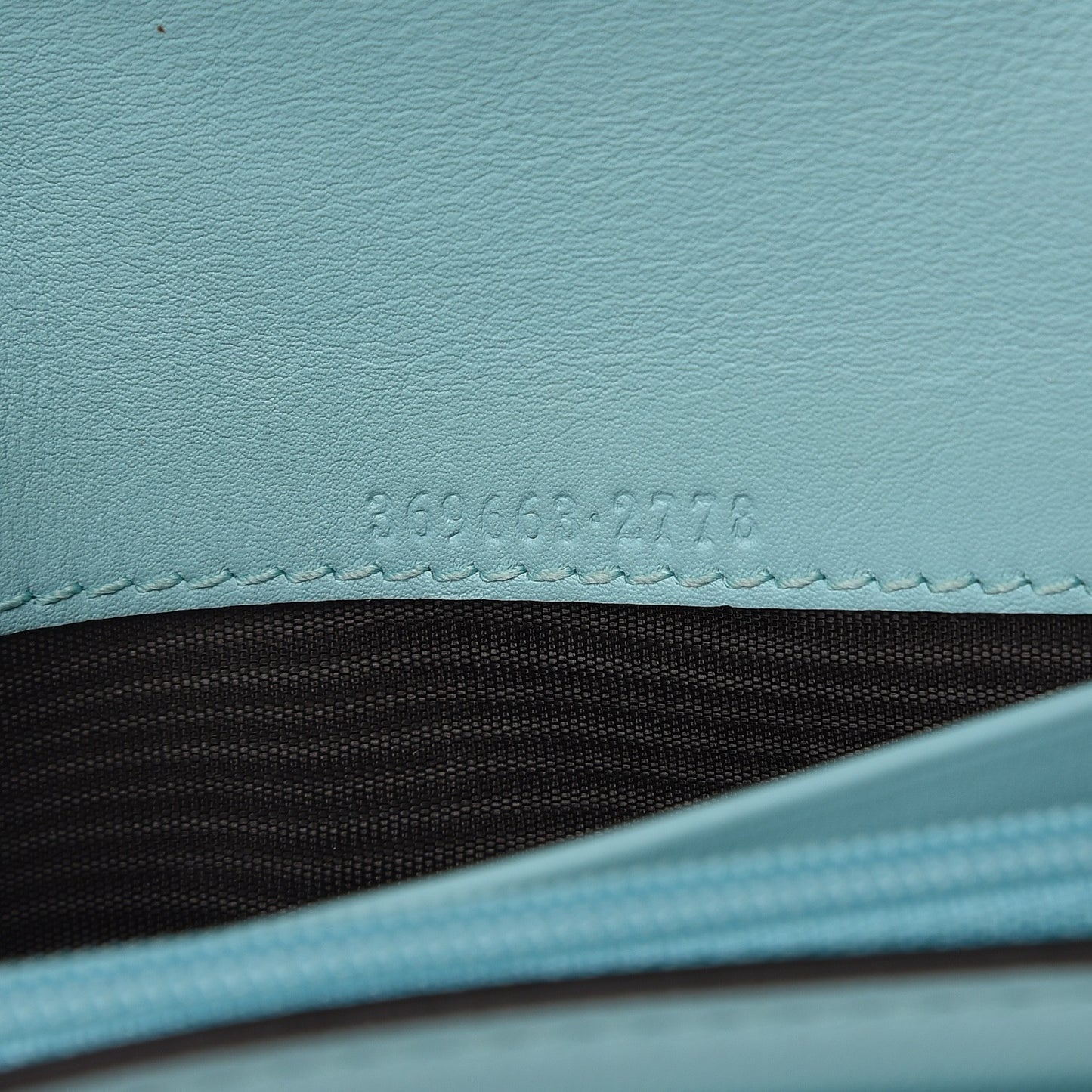 Moon Calfskin Icon Continental Wallet Ocean Wave