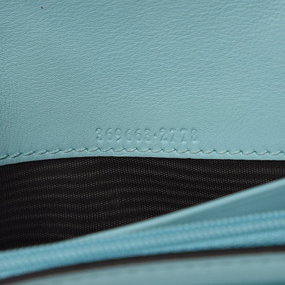 Gucci Moon Calfskin Icon Continental Wallet Ocean Wave 7 of 8