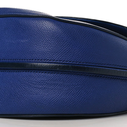 Celine Grained Calfskin Medium Trotteur Indigo 9 of 12