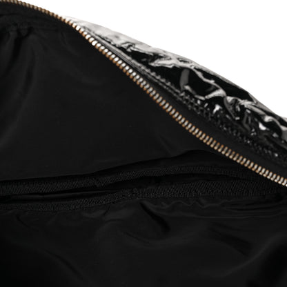 Prada Vernice Cosmetic Pouch Black 4 of 7