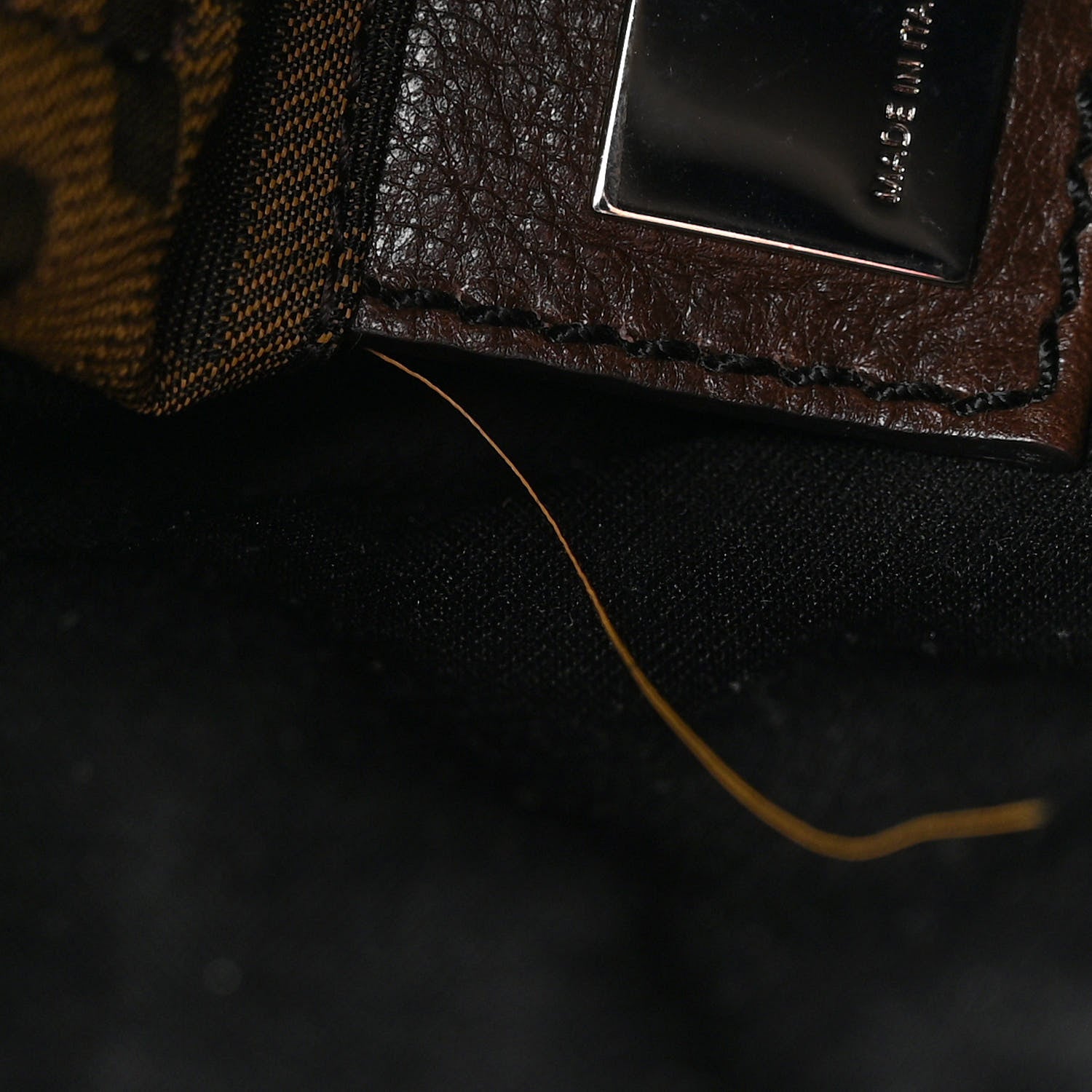 Fendi Zucca Crossbody Bag Tobacco Moro 9 of 12