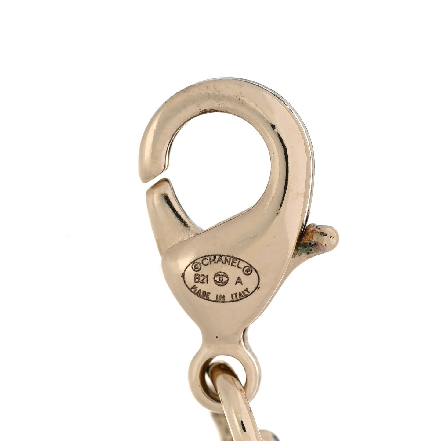 Crystal CC Chain Bracelet Gold Silver