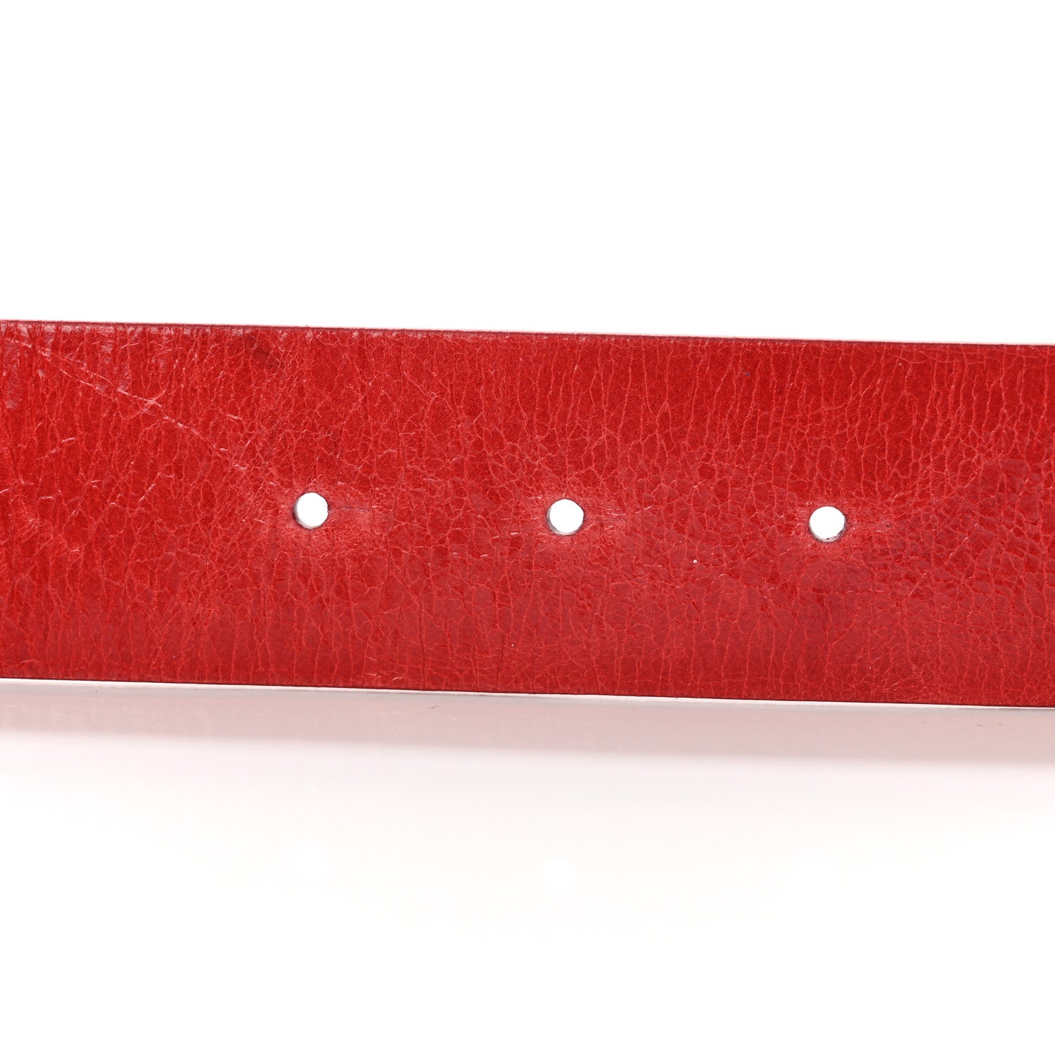 Chanel Calfskin CC Belt 75 30 Red 5 of 5