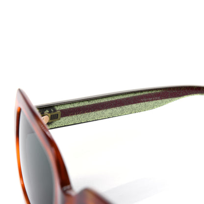 Gucci Oversize Square Web GG 0036S Havana 6 of 8