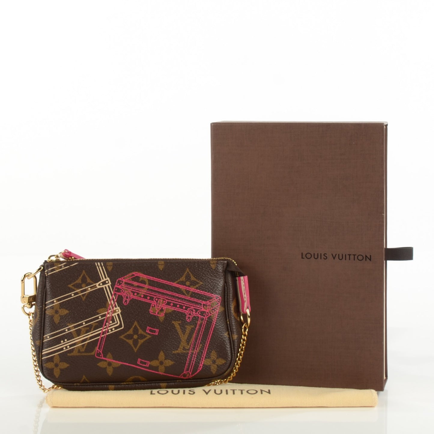 Monogram 2014 Christmas Animation Mini Pochette Accessories