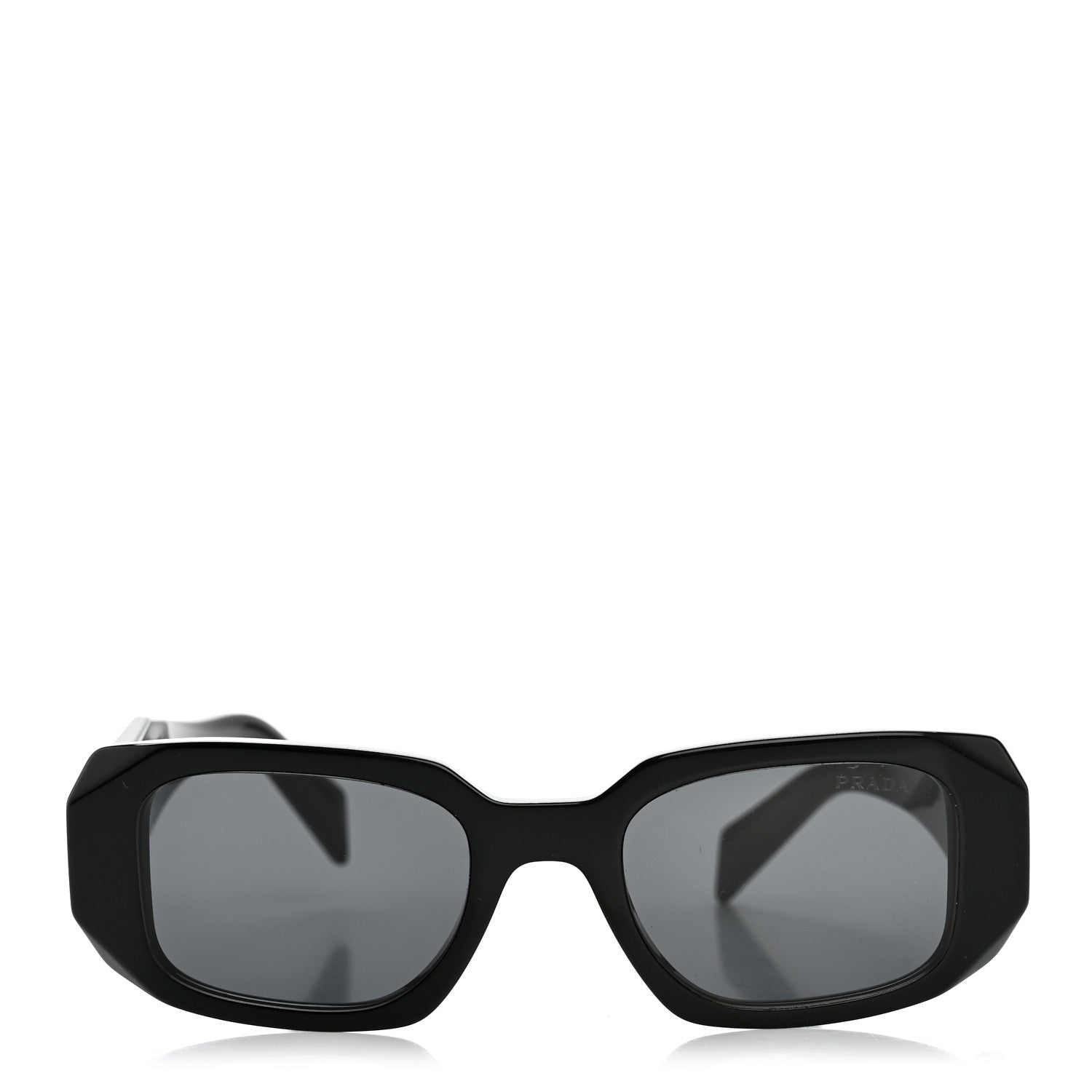Prada Acetate Symbole Sunglasses SPR 17W Black 2 of 8