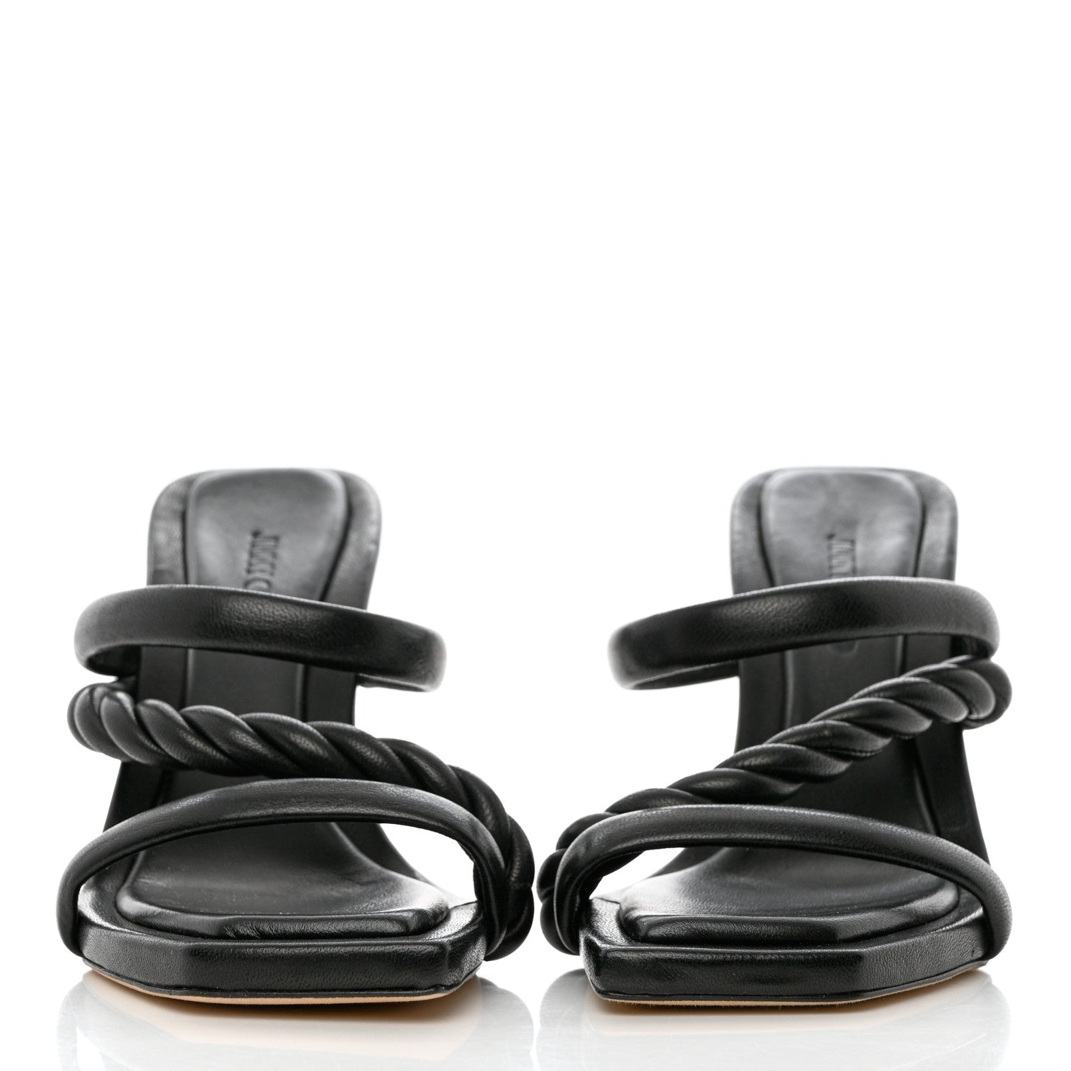 Jimmy Choo Nappa Diosa 90 Sandals 36 Black 2 of 10
