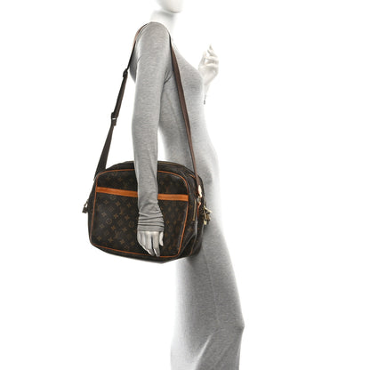 Louis Vuitton Monogram Reporter GM 2 of 9