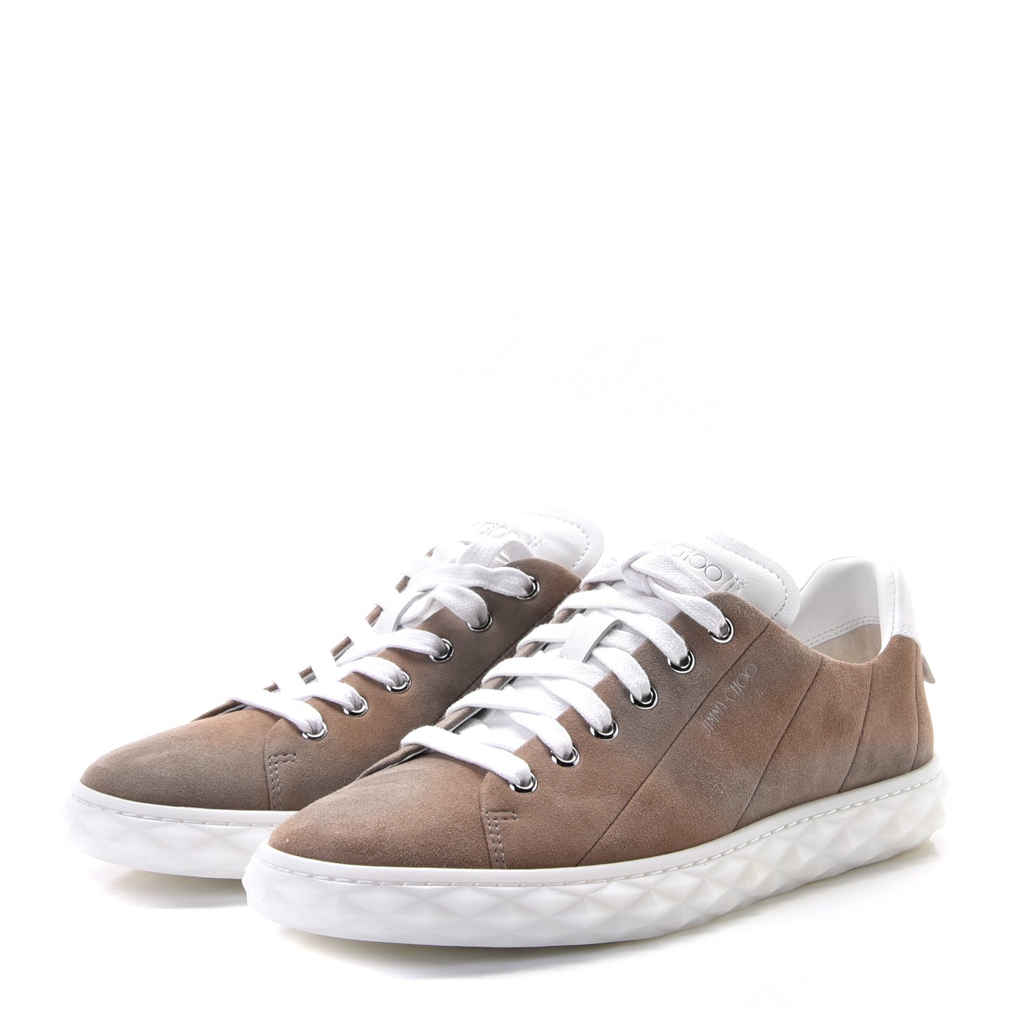 Suede Diamond Sneaker 37 Mocha