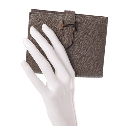 Hermes Epsom Bearn Compact Wallet Etain 2 of 8