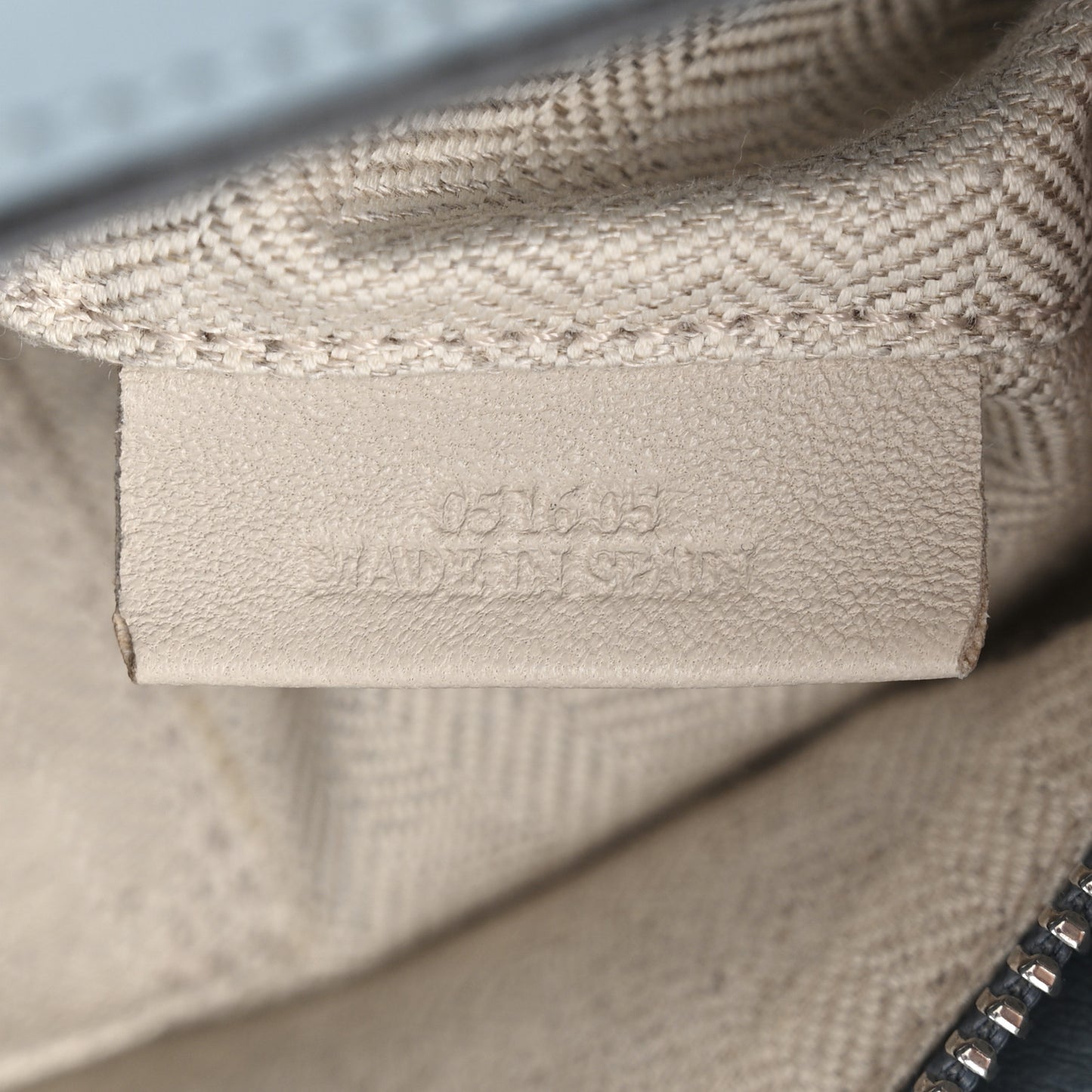 Calfskin Medium Puzzle Bag Stone Blue