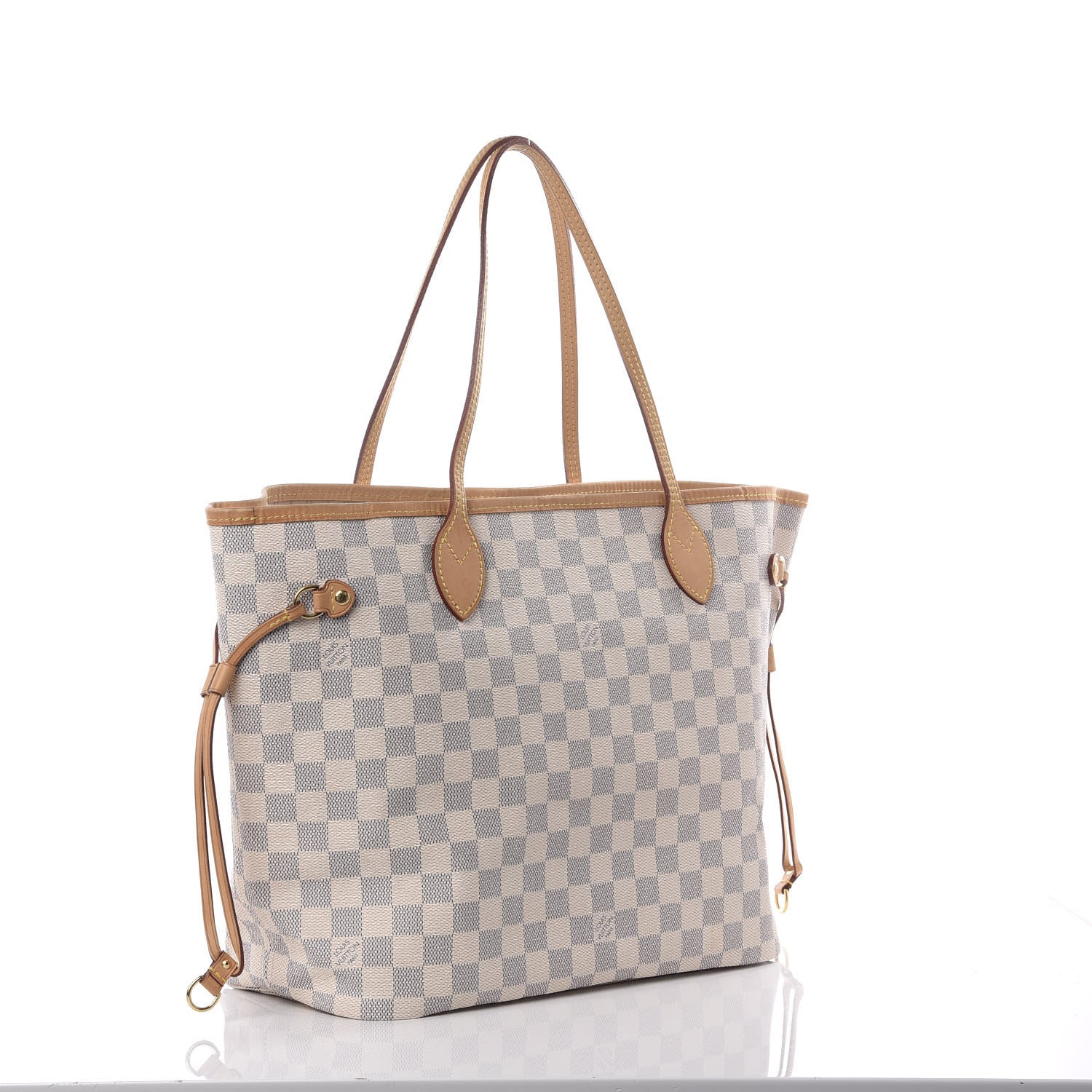 Louis Vuitton Damier Azur Neo Neverfull MM 2 of 9