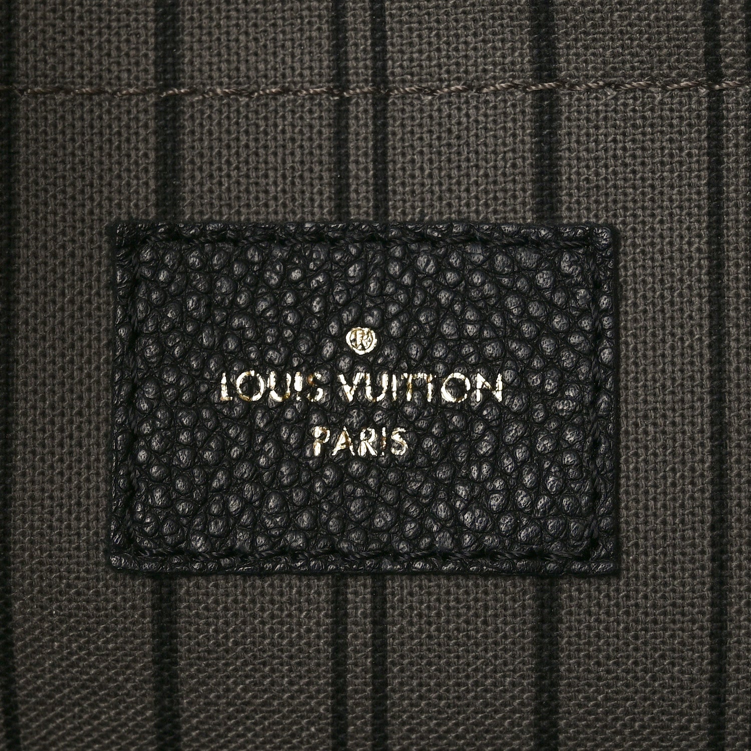 Louis Vuitton Empreinte Montaigne GM Black 6 of 10